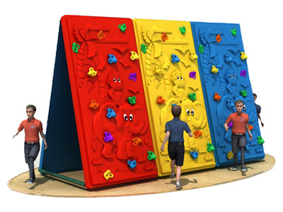 High Quality Outdoor Playground Climbing Wall PQ-006